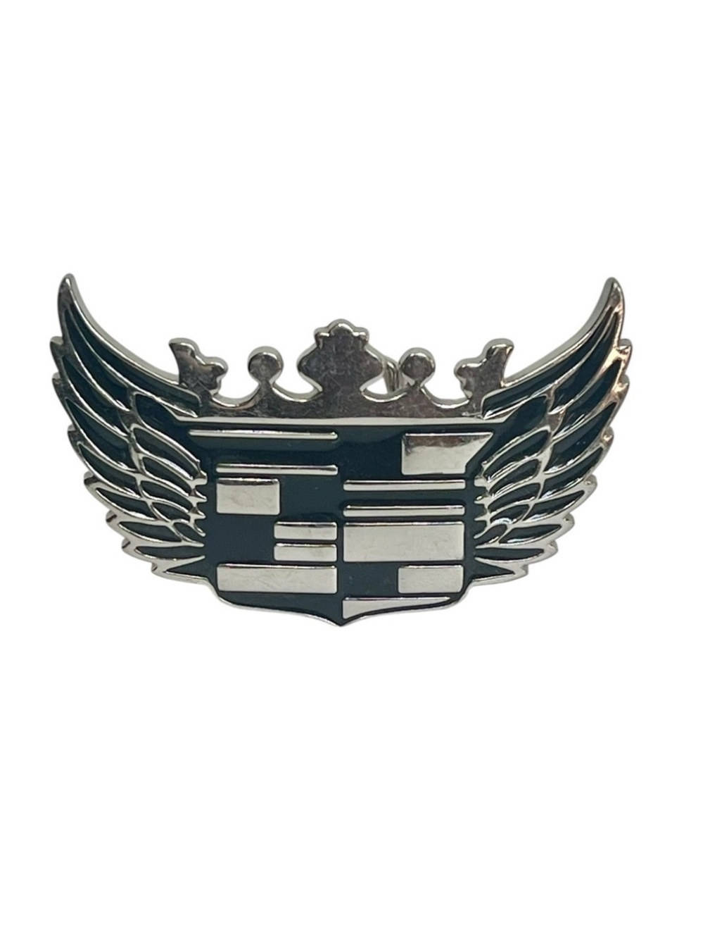 Vintage Silvertone Cadillac Wing Belt Buckle Unisex Streetwear